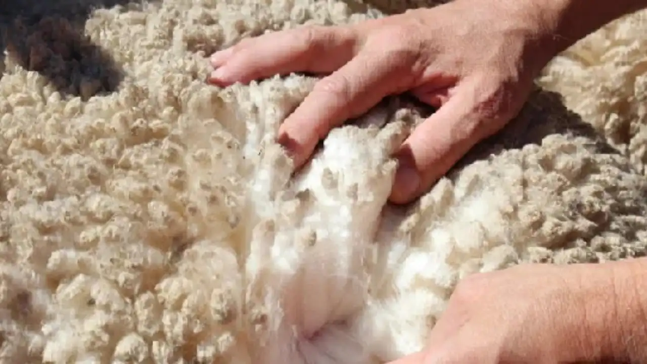 Australia, the largest wool producing country, produces 25 percent of the world's wool.