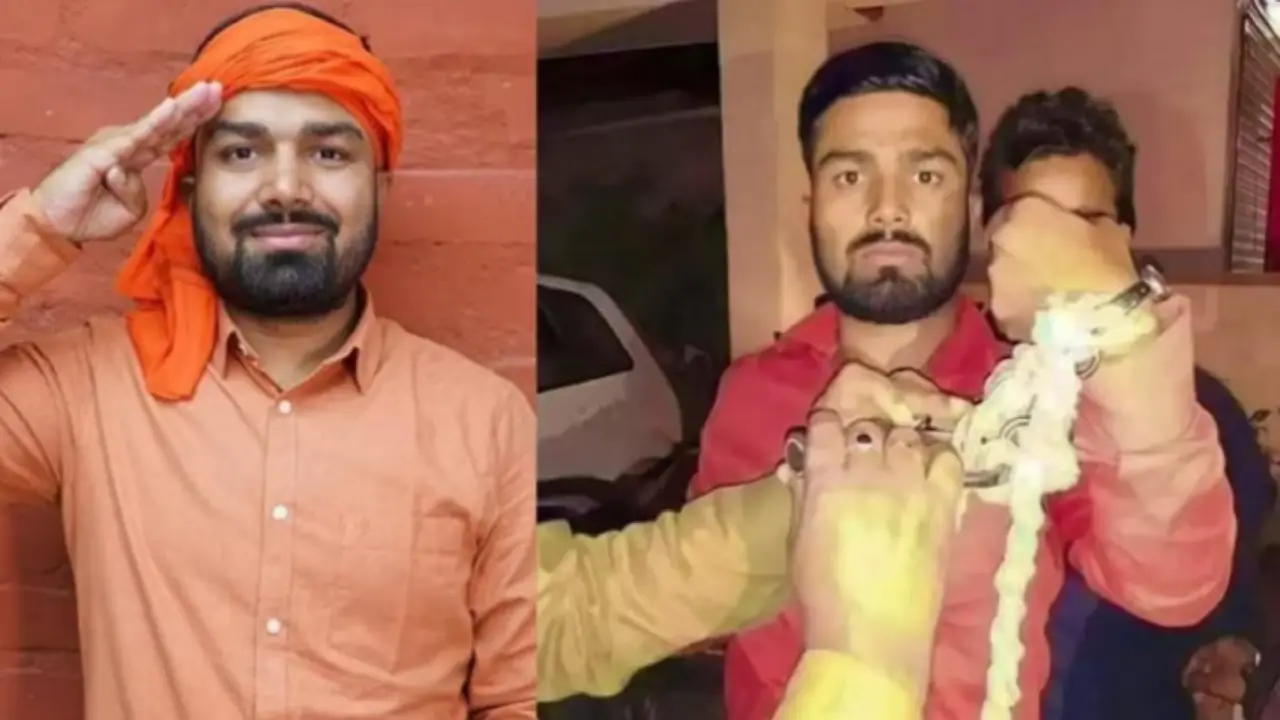 Bihar's YouTuber Manish Kashyap arrested, this morning the police had gone to attach the house