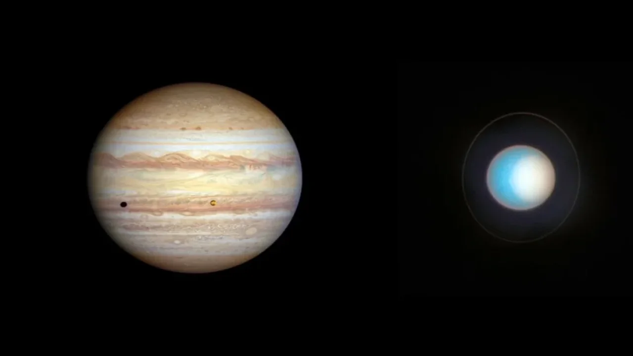 Changing weather on Jupiter and Uranus, Hubble telescope showed unique truth