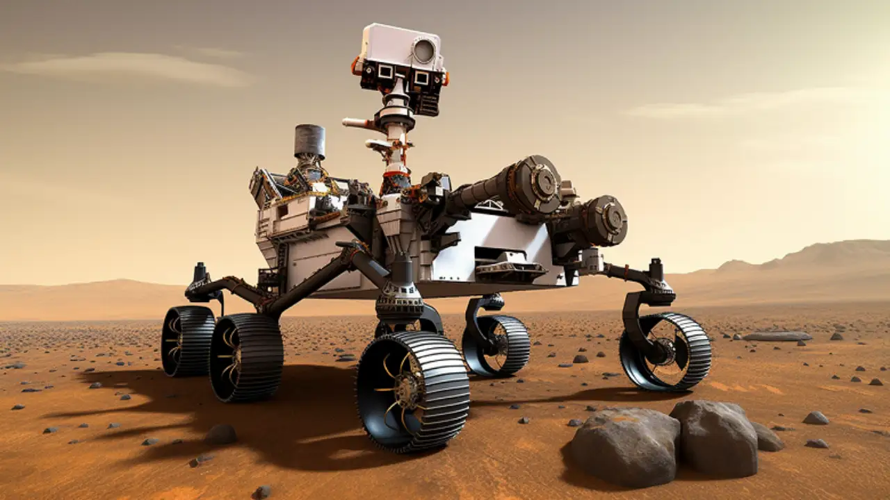 Nasa's Mars mission, pet friend left rover's side