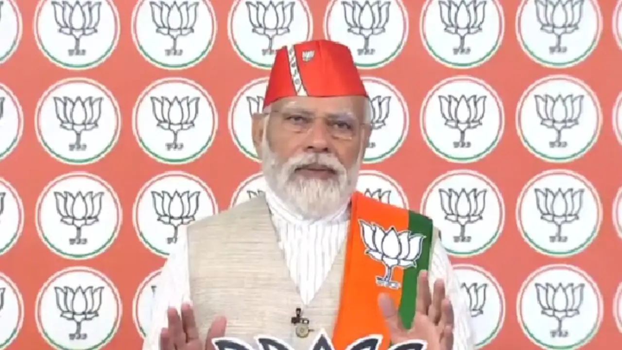 PM addressed BJP workers virtually, said- Congress warranty has expired, so what is the meaning of its guarantee