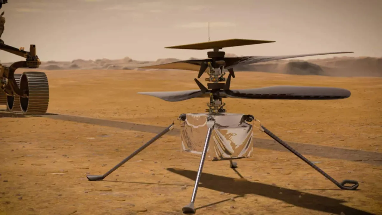 Ingenuity's 50th flight on Mars, flew 60 feet high, set a new record