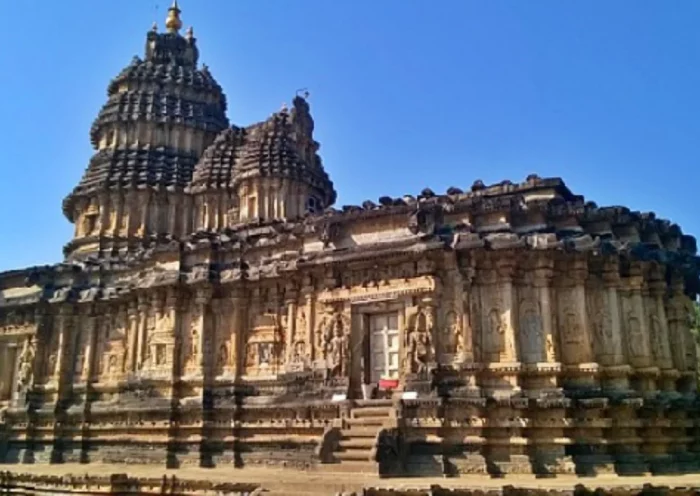 Unique piece of architecture Vidyashankar Temple