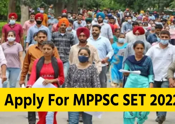 MPPSC SET 2022: Candidates can fill online form like this, know complete information related to exam