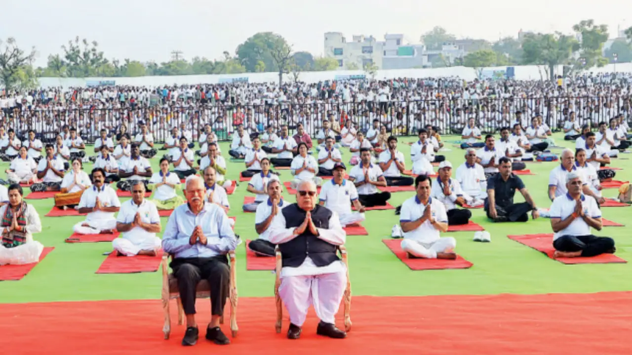 Yoga Festival countdown begins in rajasthan