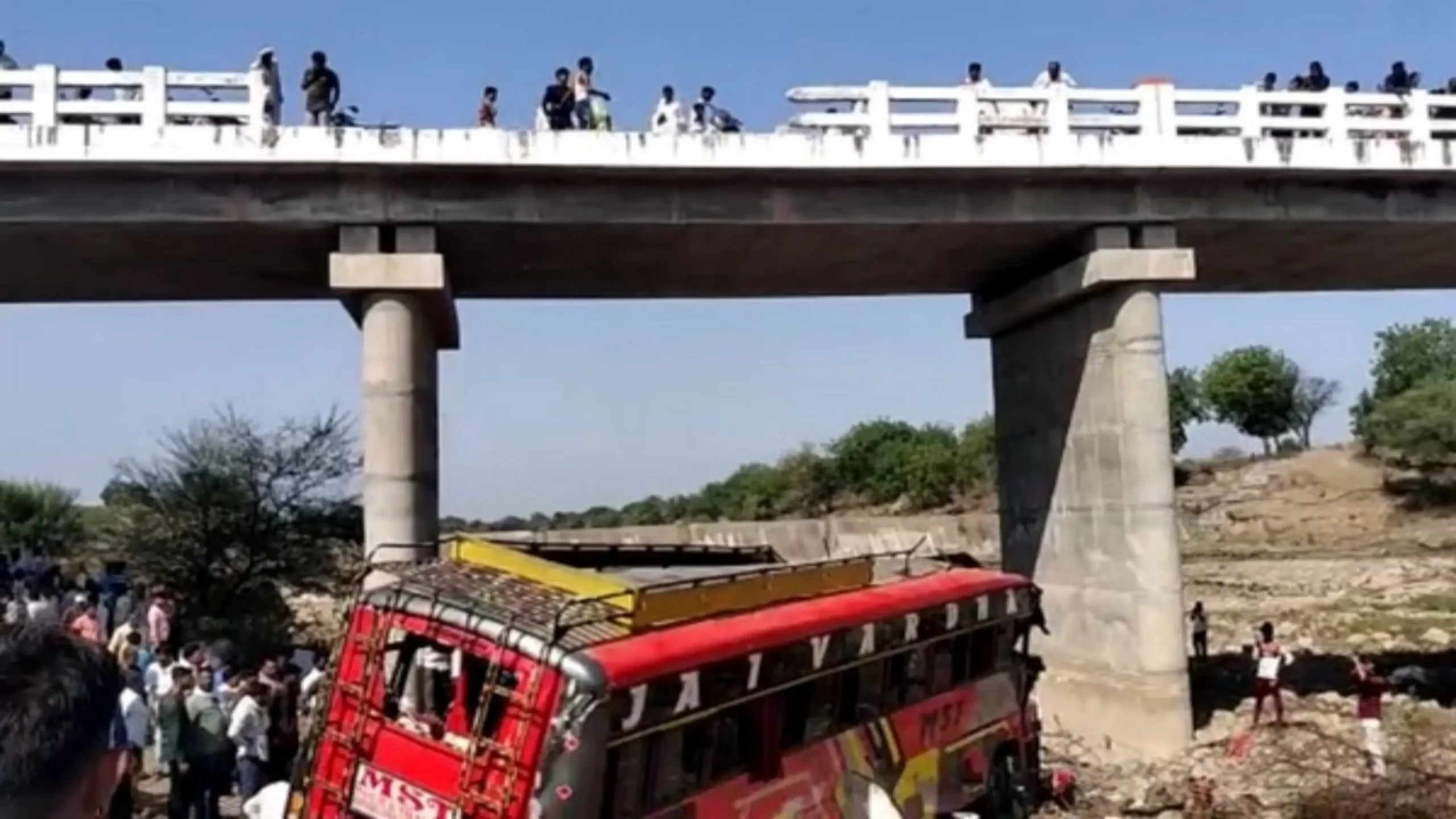 Bus Accident In Khargon