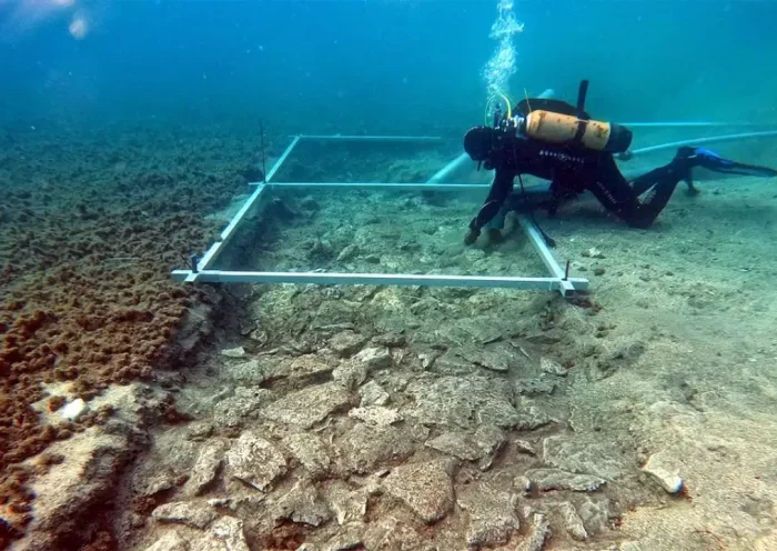 Surprising discovery, 7000 years old road found in sea