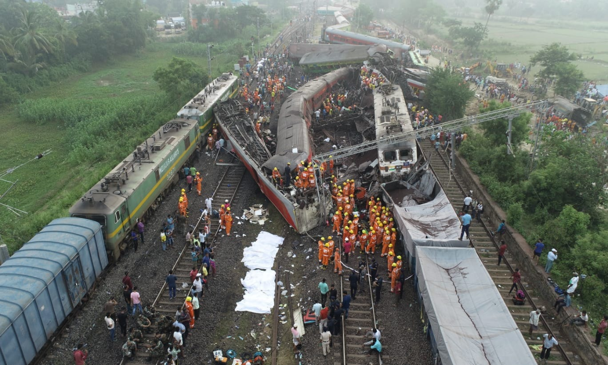 Train Accident in India