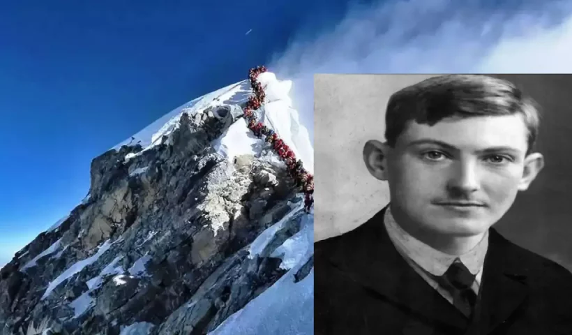 Who was the first to reach Everest? a corpse tangled the knot