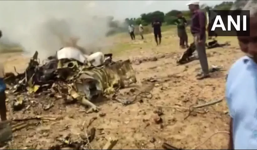 Aircraft Crash in Karnataka