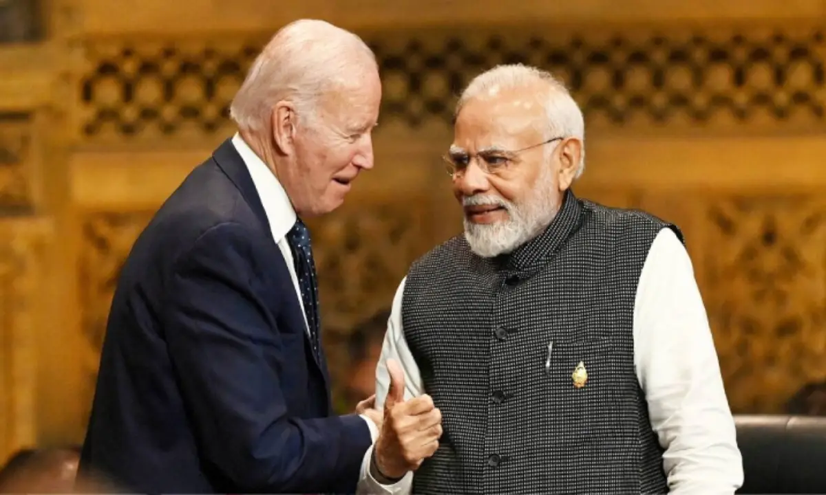 Narendra Modi, Joe Biden