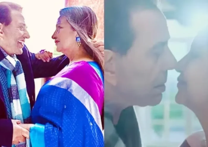 dharmendra and shabana azmi kiss scene | Sach Bedhadak