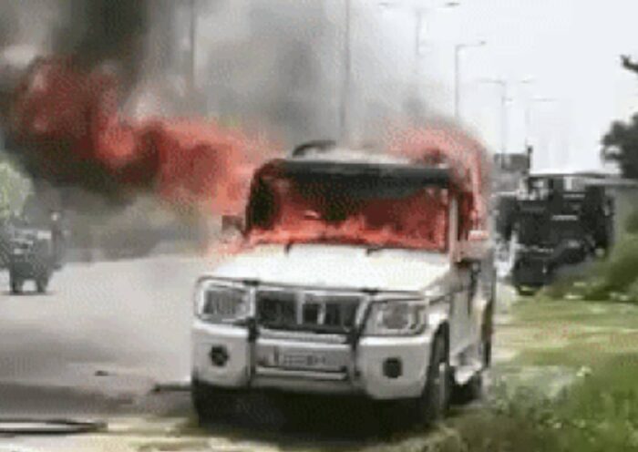 jaipur Account Officer Burnt Alive In Car | Sach Bedhadak