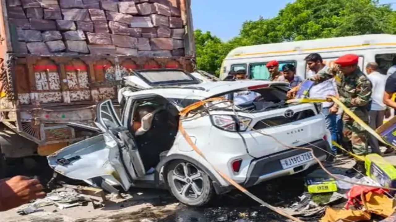 Businessman and manager Killed In Car Accident In Jodhpur | Sach Bedhadak