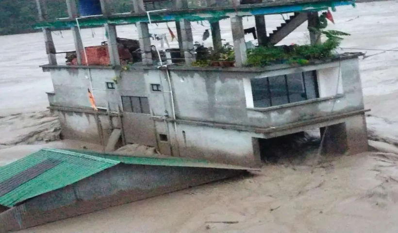 sikkim flash flood | Sach Bedhadak
