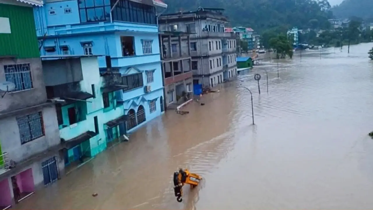 sikkim flood | Sach Bedhadak