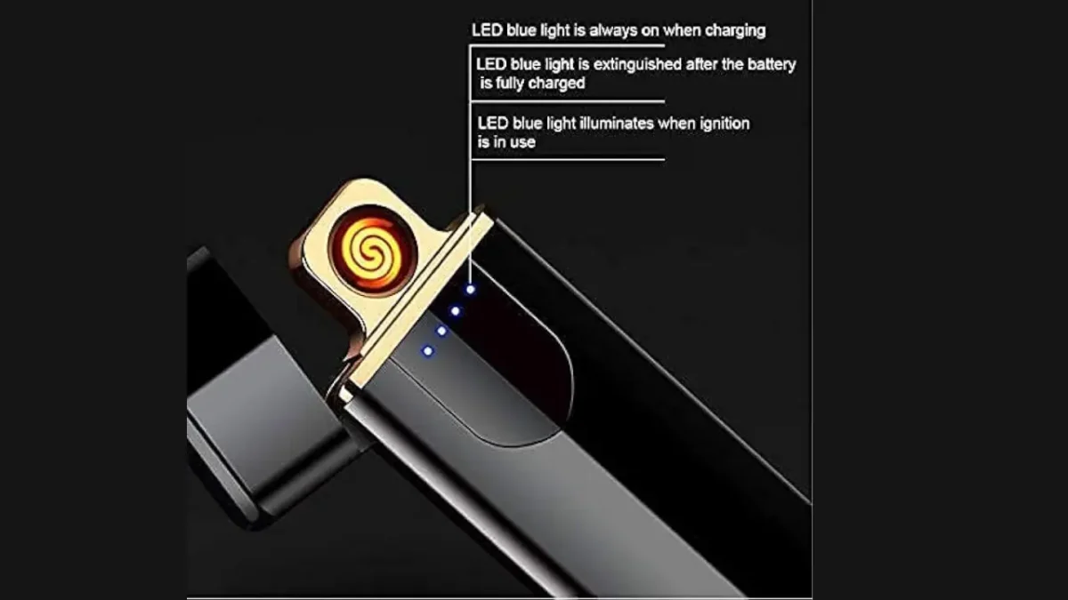 BLAXSTOC LR 1 Electric USB DEL 08 Touch Lighter | Sach Bedhadak