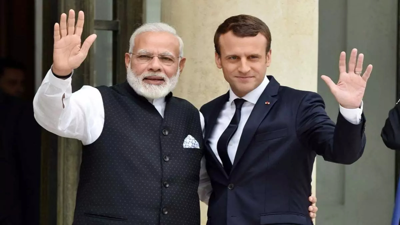 France President Emmanuel Macron Jaipur Visit