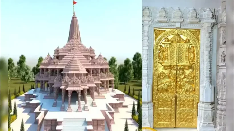 ayodhya ram mandir golden gate | Sach Bedhadak