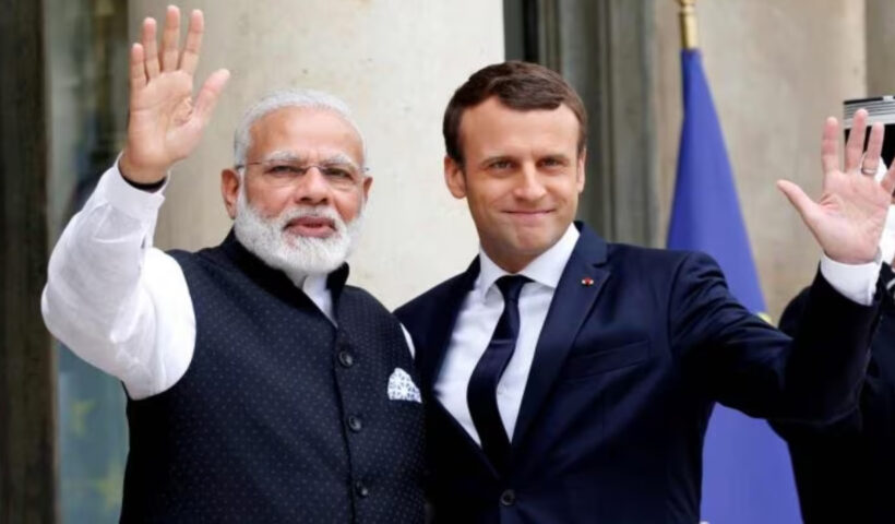 PM Modi-President French