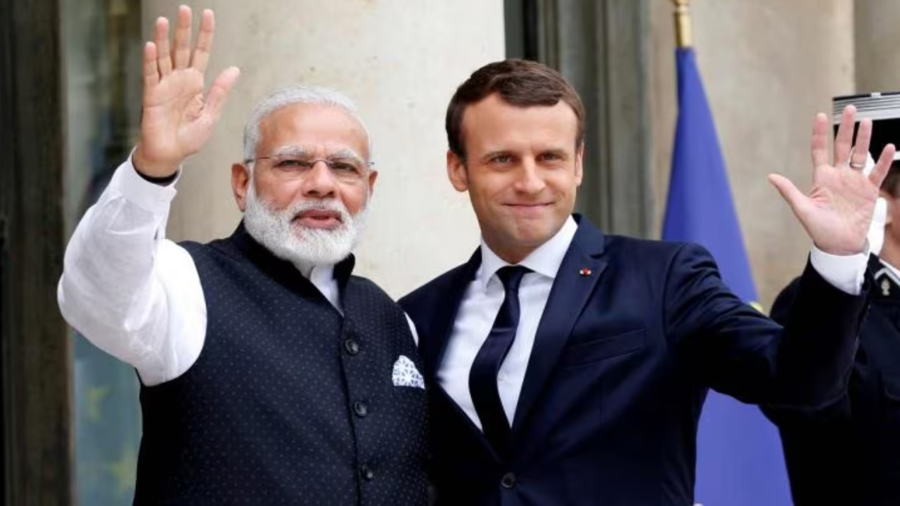 PM Modi-President French
