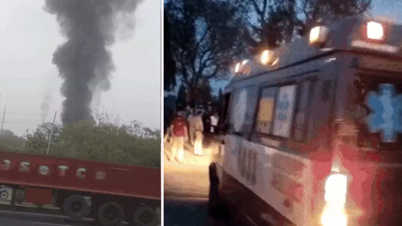 Boiler Of Chemical Factory Explodes In jaipur | Sach Bedhadak