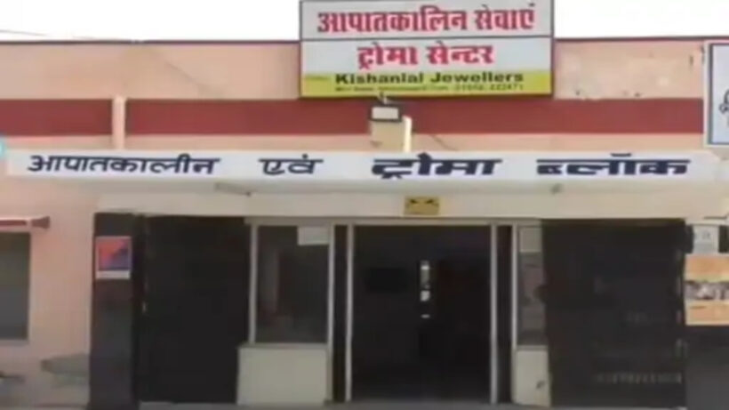 Car Driver Dies In Accident Due To Heart Attack In Hanumangarh | Sach Bedhadak