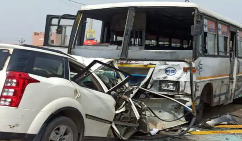 Rajasthan Bus Car Accident | Sach Bedhadak