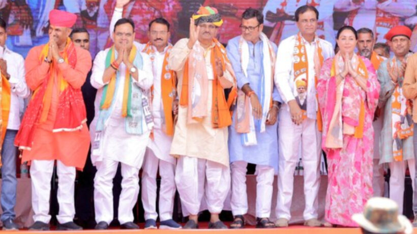 Chittorgarh BJP candidate CP Joshi Nomination | Sach Bedhadak