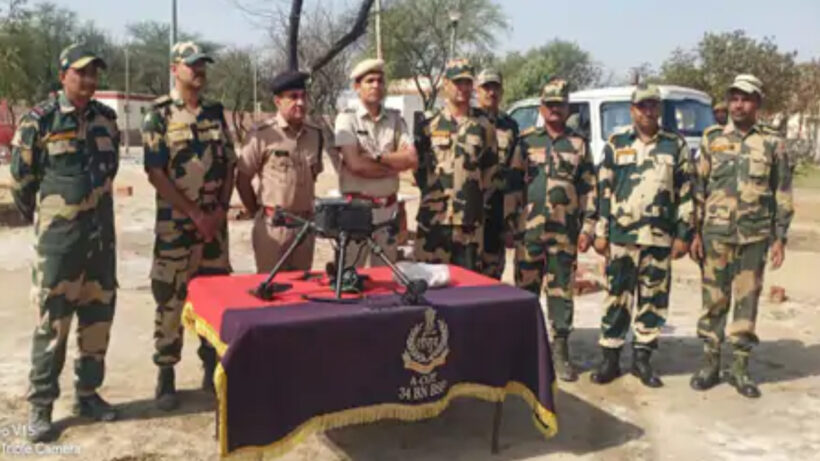 bsf big action of india pakistan border 2 kg heroin seized in Anupgarh | Sach Bedhadak